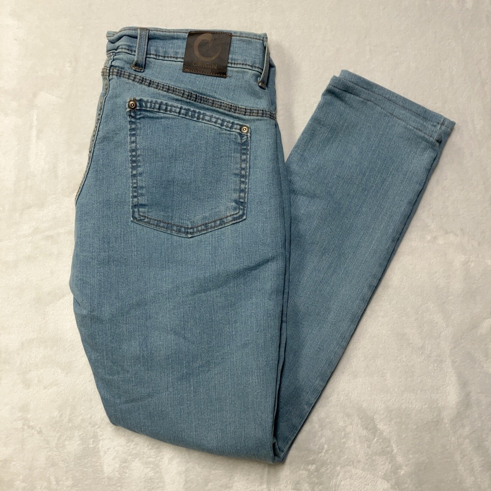Origin Maine Factory Jeans Men's 32x31 Rare Blue Wash Straight Workwear USA Made